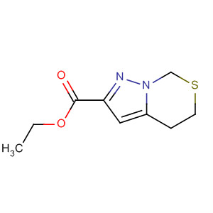 5,7-二氫-4H-吡唑并[1,5-c][1,3]噻嗪-2-羧酸乙酯結(jié)構(gòu)式_623565-31-1結(jié)構(gòu)式