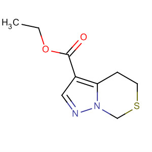 5,7-二氫-4H-吡唑并[1,5-c][1,3]噻嗪-3-羧酸乙酯結(jié)構(gòu)式_623565-32-2結(jié)構(gòu)式