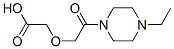 (9ci)-[2-(4-乙基-1-哌嗪)-2-氧代乙氧基]-乙酸結(jié)構(gòu)式_626223-93-6結(jié)構(gòu)式