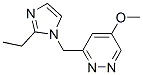 (9CI)-3-[(2-乙基-1H-咪唑-1-基)甲基]-5-甲氧基-吡嗪結(jié)構(gòu)式_627525-67-1結(jié)構(gòu)式