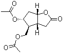 ((3aR,4S,6aS)-5-乙酰氧基-2-氧代六氫-2H-環(huán)戊并[b]呋喃-4-基)甲基 乙酸酯結(jié)構(gòu)式_62939-82-6結(jié)構(gòu)式