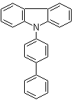 9-(4-Phenylphenyl)carbazole Structure,6299-16-7Structure
