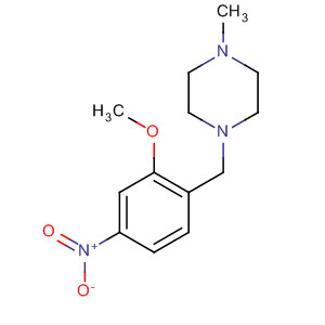 3-甲氧基-4-(4-甲基-哌嗪-1-甲基)-硝基苯結構式_630125-87-0結構式