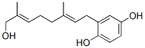 2-[(2E,6E)-8-羥基-3,7-二甲基-2,6-辛二烯基]-1,4-苯二醇結(jié)構(gòu)式_63025-46-7結(jié)構(gòu)式