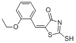 (5E)-5-(2-乙氧基亞芐基)-2-疏基-1,3-噻唑-4(5H)-酮結(jié)構(gòu)式_6319-50-2結(jié)構(gòu)式