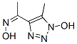 (9ci)-1-(1-羥基-5-甲基-1H-1,2,3-噻唑-4-基)-乙酮肟結(jié)構(gòu)式_632298-54-5結(jié)構(gòu)式