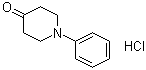 1-Phenylpiperidin-4-one hydrochloride Structure,6328-93-4Structure