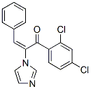 (e)-(9ci)-1-(2,4-二氯苯基)-2-(1H-咪唑-1-基)-3-苯基-2-丙烯-1-酮結(jié)構(gòu)式_63334-76-9結(jié)構(gòu)式
