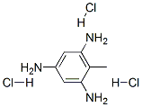 2-甲基苯-1,3,5-三胺三鹽酸鹽結(jié)構(gòu)式_634-87-7結(jié)構(gòu)式