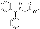 2-(二苯甲基亞磺?；?乙酸甲酯結(jié)構(gòu)式_63547-25-1結(jié)構(gòu)式
