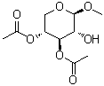 3,4-二-o-乙酰基-beta-d-木吡喃糖苷甲酯結(jié)構(gòu)式_63629-70-9結(jié)構(gòu)式