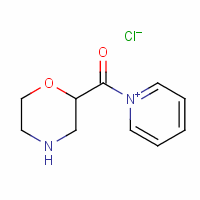 1-(嗎啉羰基)吡啶鎓氯化物結(jié)構(gòu)式_63629-87-8結(jié)構(gòu)式