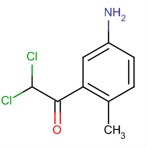 乙酮,1-(5-氨基-2-甲基苯基)-2,2-二氯-(9ci)結(jié)構(gòu)式_63645-37-4結(jié)構(gòu)式