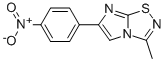 3-甲基-6-(4-硝基-苯基)-咪唑并[1,2-d][1,2,4]噻二唑結(jié)構(gòu)式_63682-73-5結(jié)構(gòu)式