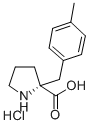 (R)-alpha-(4-甲基芐基)-脯氨酸鹽酸鹽結構式_637020-62-3結構式