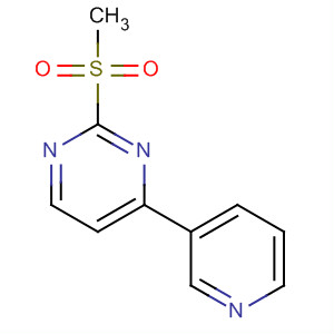 2-(甲基磺?；?-4-(吡啶-3-基)嘧啶結(jié)構(gòu)式_637354-25-7結(jié)構(gòu)式