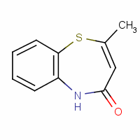 2-甲基-1,5-苯并硫氮雜革-4(5h)-酮結構式_63870-02-0結構式