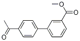 4-乙?；?[1,1-聯(lián)苯]-3-羧酸甲酯結(jié)構(gòu)式_638995-33-2結(jié)構(gòu)式