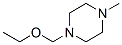 1-甲基-4-乙氧基甲基哌嗪結(jié)構(gòu)式_63930-81-4結(jié)構(gòu)式