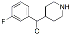 4-(3-氟苯甲?；?哌啶結(jié)構(gòu)式_639468-63-6結(jié)構(gòu)式