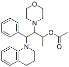 3-(4-嗎啉)-4-苯基-4-(1,2,3,4-四氫喹啉-1-基)-2-丁醇乙酸酯結(jié)構(gòu)式_64037-44-1結(jié)構(gòu)式