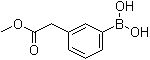 3-(2-甲氧基-2-氧代乙基)苯硼酸結(jié)構(gòu)式_643094-11-5結(jié)構(gòu)式