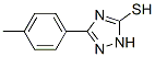 3-(4-甲基苯基)-1H-1,2,4-噻唑-5-硫醇結(jié)構(gòu)式_64310-34-5結(jié)構(gòu)式