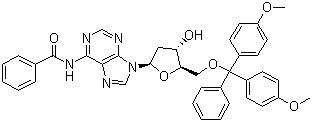N6-Benzoyl-5’-O-(4,4’-dimethoxytrityl)-2’-deoxyadenosineStructure,64325-78-6Structure N6-Benzoyl-5’-O-(4,4’-dimethoxytrityl)-2’-deoxyadenosine Structure,64325-78-6Structure