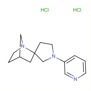 1-(3-吡啶)-螺[1-氮雜雙環(huán)[2.2.1]庚烷-2,3-吡咯烷]雙鹽酸鹽結構式_646055-75-6結構式