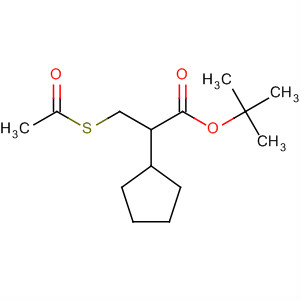 3-乙?；酋；?2-環(huán)戊基丙酸叔丁酯結(jié)構(gòu)式_647014-60-6結(jié)構(gòu)式