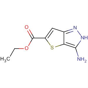 3-氨基-1H-噻吩并[3,2-c]吡唑-5-羧酸乙酯結(jié)構(gòu)式_648411-36-3結(jié)構(gòu)式