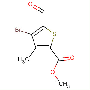4-溴-5-甲?；?3-甲基噻吩-2-羧酸甲酯結(jié)構(gòu)式_648412-54-8結(jié)構(gòu)式