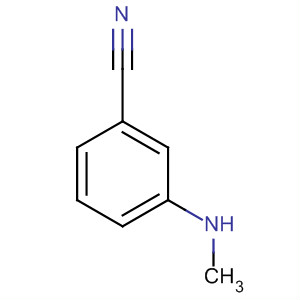 3-(甲基氨基)苯甲腈結(jié)構(gòu)式_64910-52-7結(jié)構(gòu)式