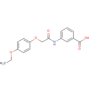 3-(2-(4-乙氧基苯氧基)乙酰氨基)苯甲酸結構式_649773-76-2結構式