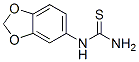 1-(3,4-亞甲基二氧基苯基)-2-硫脲結(jié)構(gòu)式_65069-55-8結(jié)構(gòu)式