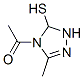 (9ci)-4-乙?；?4,5-二氫-3-甲基-1H-1,2,4-噻唑-5-硫醇結(jié)構(gòu)式_65348-44-9結(jié)構(gòu)式