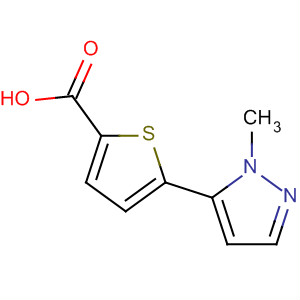 5-(1-甲基-1H-吡唑-5-基)-2-噻吩羧酸結(jié)構(gòu)式_656226-60-7結(jié)構(gòu)式