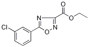 5-(3-氯苯基)-1,2,4-噁二唑-3-羧酸乙酯結(jié)構(gòu)式_657424-68-5結(jié)構(gòu)式