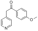 1-(4-甲氧基-苯基)-2-吡啶-4-乙酮結構式_6576-06-3結構式