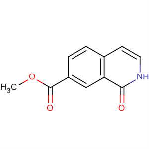 1-氧代-1,2-二氫異喹啉-7-羧酸甲酯結構式_658082-39-4結構式