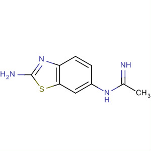 (9ci)-n-(2-氨基-6-苯并噻唑)-鹽酸乙脒結(jié)構(gòu)式_659743-44-9結(jié)構(gòu)式