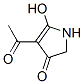 (9ci)-4-乙?；?1,2-二氫-5-羥基-3H-吡咯-3-酮結構式_66056-62-0結構式