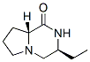 (3S-順式)-(9CI)-3-乙基六氫吡咯并[1,2-a]吡嗪-1(2H)-酮結構式_66381-17-7結構式