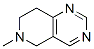 (9CI)-5,6,7,8-四氫-6-甲基吡啶并[4,3-d]嘧啶結(jié)構(gòu)式_66521-83-3結(jié)構(gòu)式