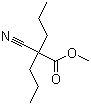2-氰基-2-丙基戊酸甲酯結構式_66546-92-7結構式