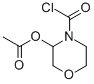 (7ci,8ci)-3-羥基-4-嗎啉羰酰氯結構式_6666-92-8結構式