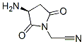 (3s)-(9ci)-3-氨基-2,5-二氧代-1-吡咯烷乙腈結(jié)構(gòu)式_672883-37-3結(jié)構(gòu)式