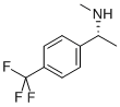(R)-n-甲基-1-[4-(三氟甲基)苯基]乙胺結構式_672906-72-8結構式
