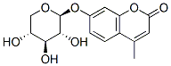 4-甲基傘形酮酰-β-D-吡喃木糖苷結(jié)構(gòu)式_6734-33-4結(jié)構(gòu)式