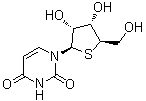 4-硫代尿苷結(jié)構(gòu)式_6741-73-7結(jié)構(gòu)式